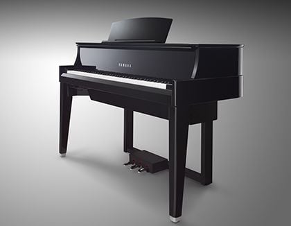 1 piano numérique YAMAHA Avant Grand N1X noir brillant 9…