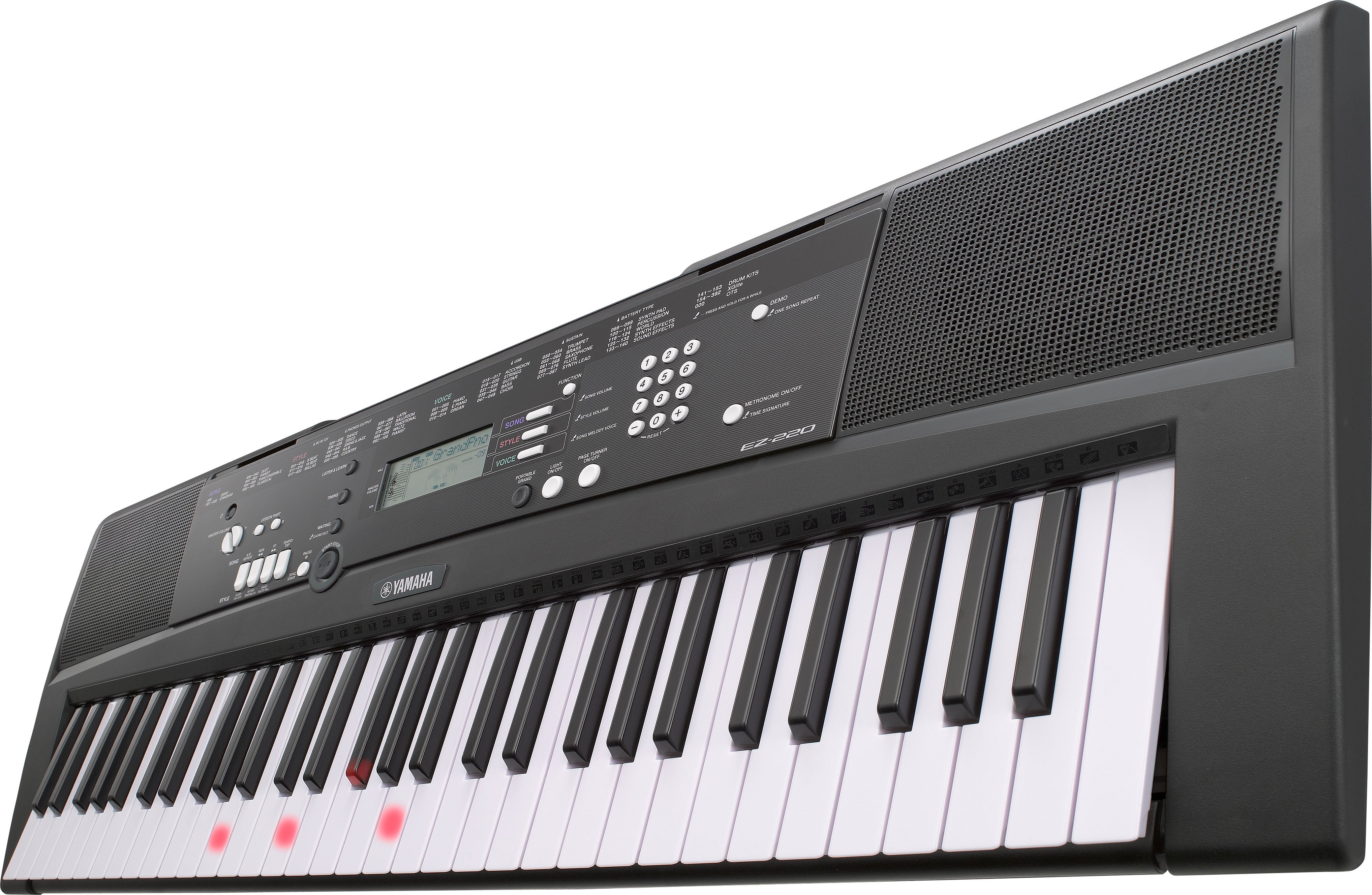 EZ-220 - Descripción - Teclados portátiles - Teclados - Instrumentos musicales - Productos - Yamaha - España
