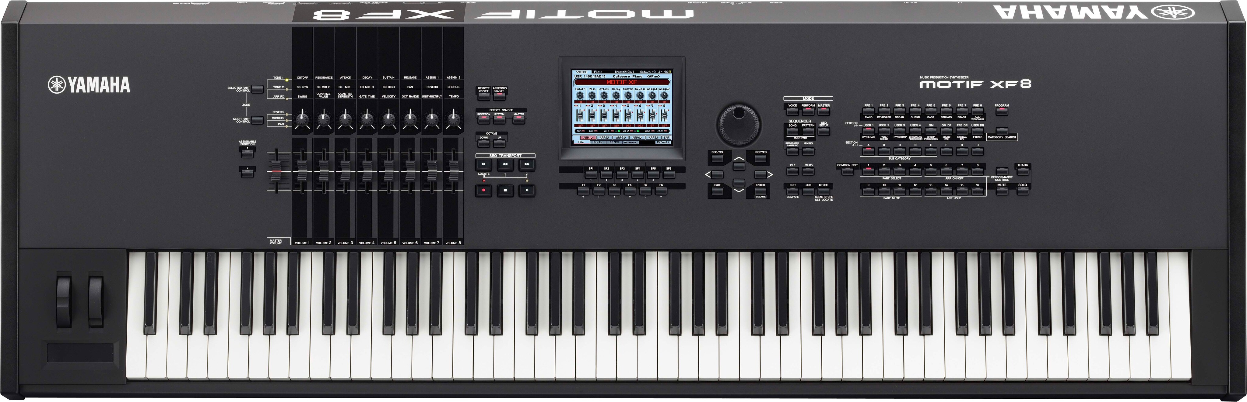MOTIF XF Series - Descripción - Sintetizadores - Productos