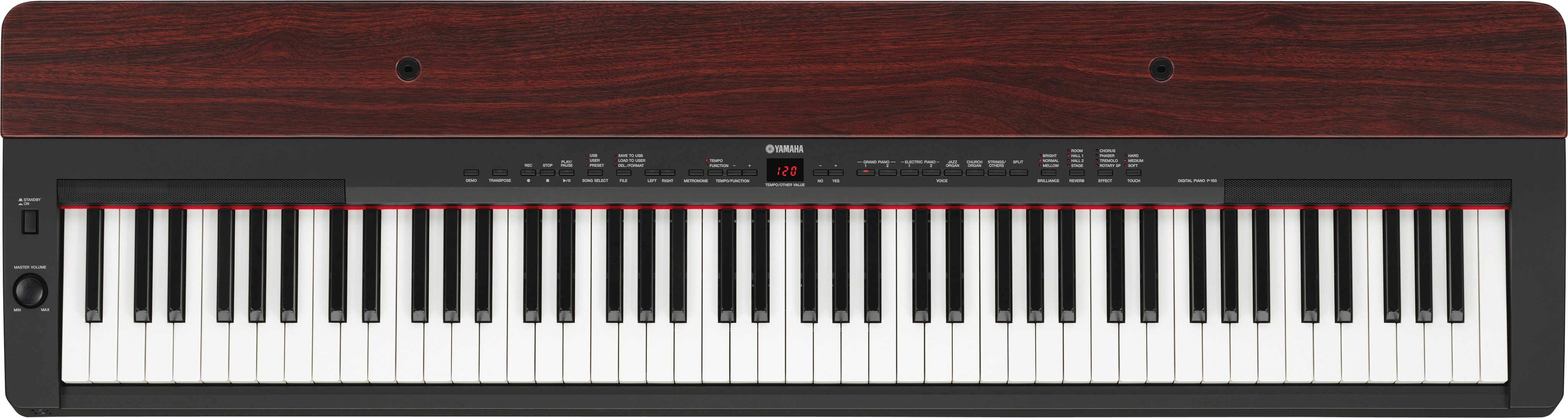 P-155 - Descripción - Serie P - Productos - Pianos - Instrumentos