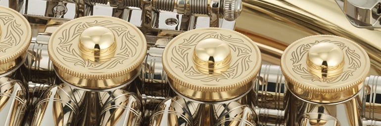 Cazoletas de las válvulas y tornillo de la campana