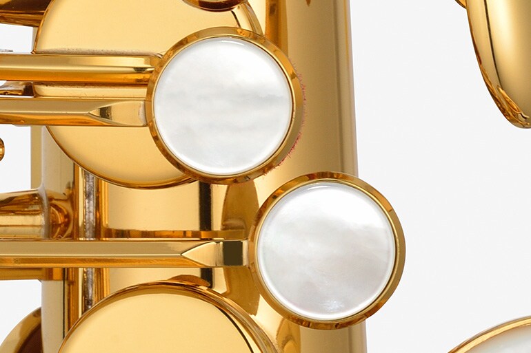 Botones de las llaves de nácar