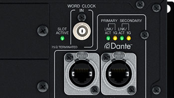 Serie R (SLOT) - Descripción - Interfaces - Productos - Audio