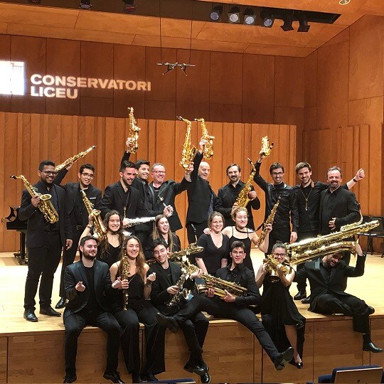 Alumnos de Grado Superior del Liceu de Barcelona