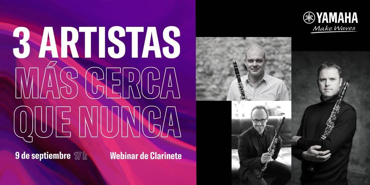 Webinar Clarinete_3 artistas más cerca que nunca