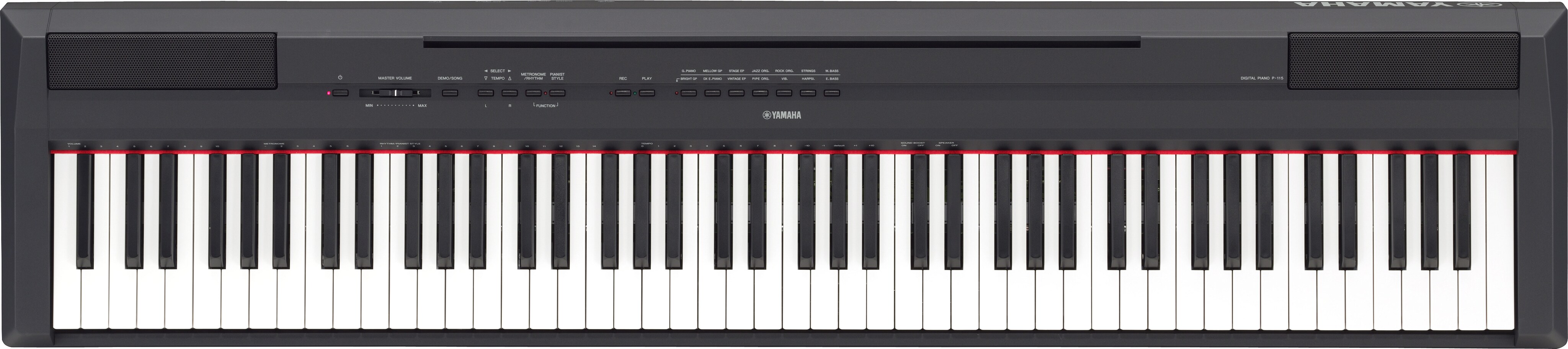 YAMAHA電子ピアノP-115 P-115 - Descripción - Serie P - Productos - Pianos - Instrumentos