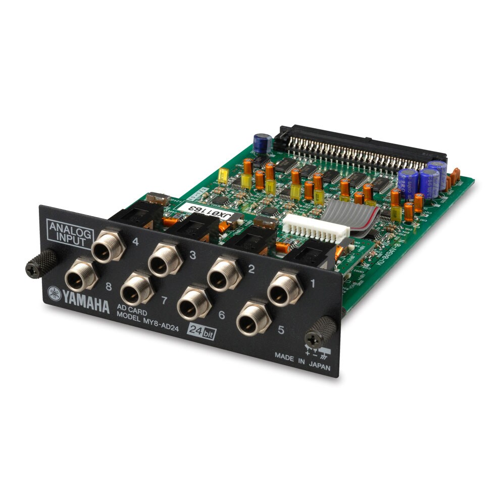Tarjetas analógicas - Descripción - Interfaces - Productos - Audio