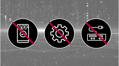 Ilustración que muestra la función integrada de AI Denoiser sin necesidad de software adicional