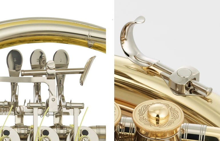 Palanca del 4.º pulgar y gancho para el meñique ajustables