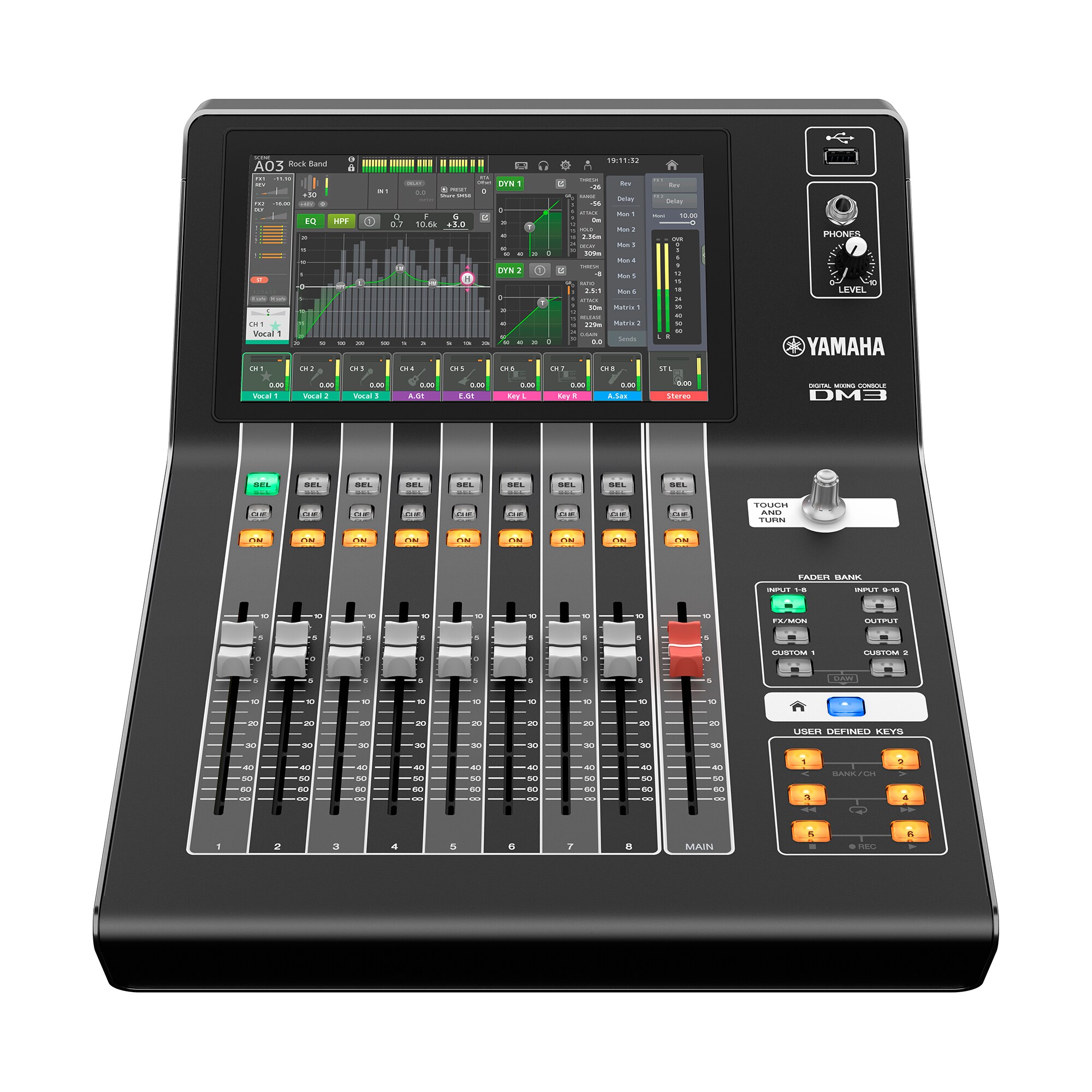 Tio1608-D2 - Descripción - Interfaces - Productos - Audio - Yamaha