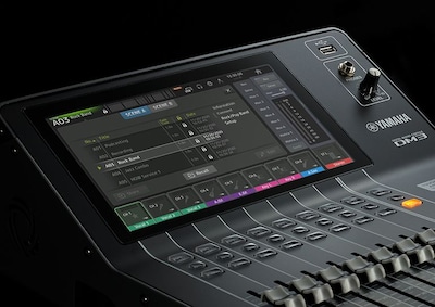 Consola de mezclas digital Yamaha DM3: presets de escena para tus aplicaciones