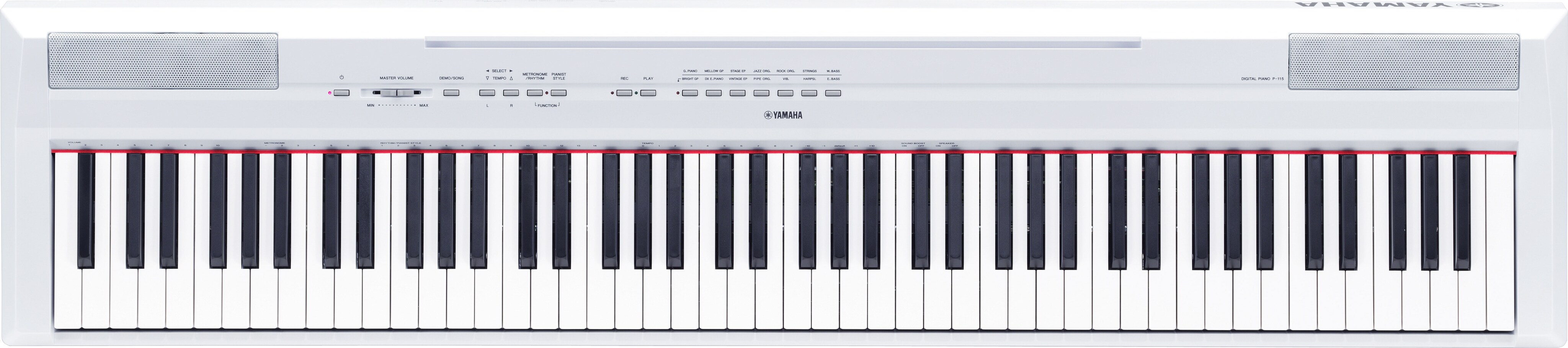 P-115 - Descripción - Serie P - Productos - Pianos - Instrumentos