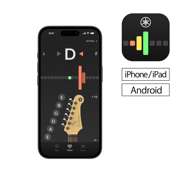 Afinador para guitarra