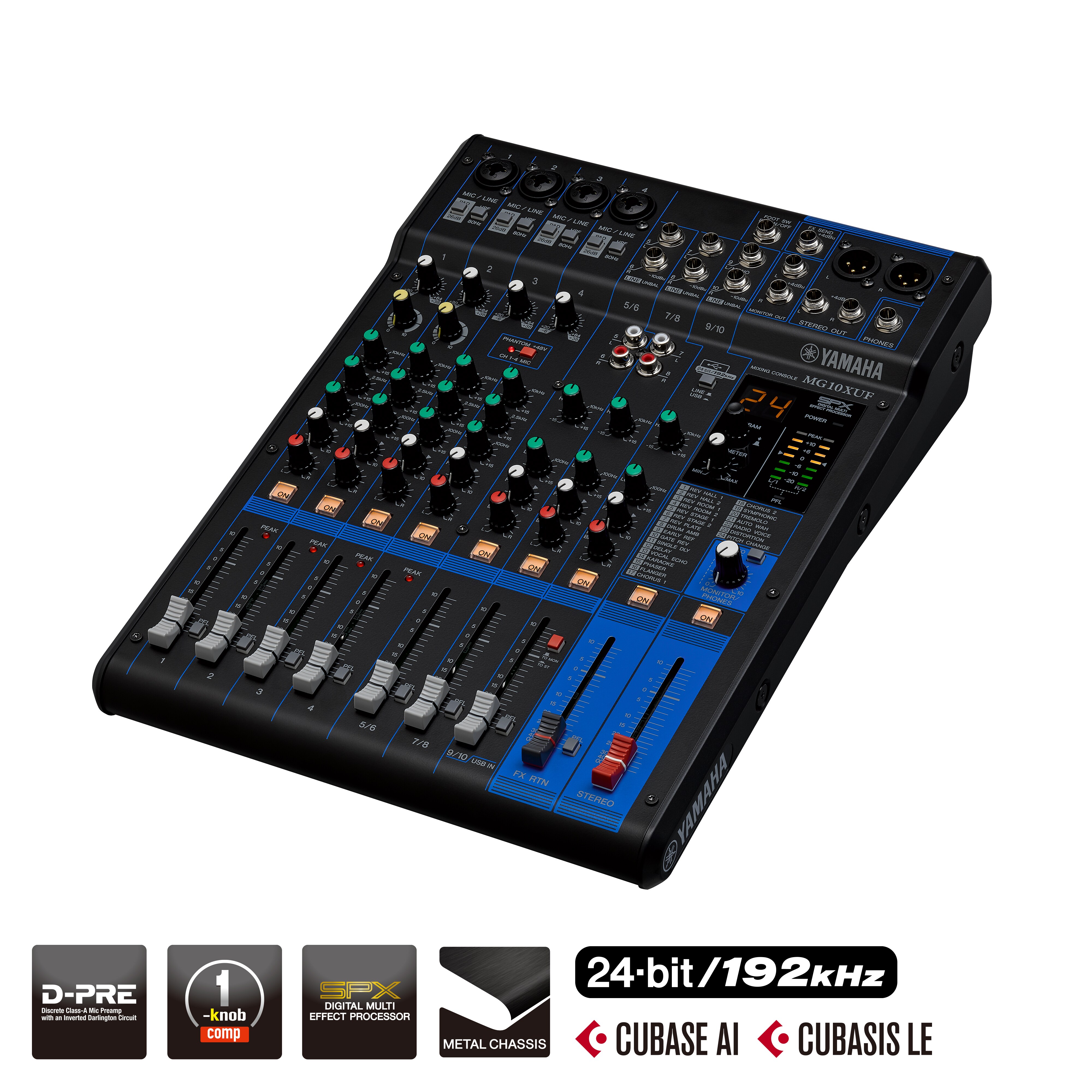 Serie MG - Descripción - Mesas de Mezcla - Productos - Audio