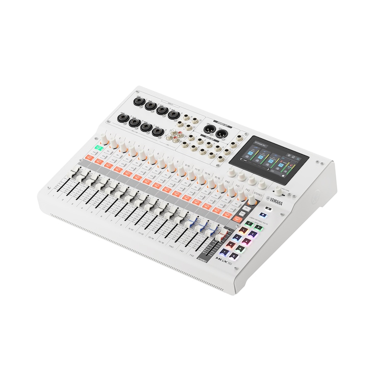 Consola de mezcla digital MGX16 W (blanco) de Yamaha con 22 canales