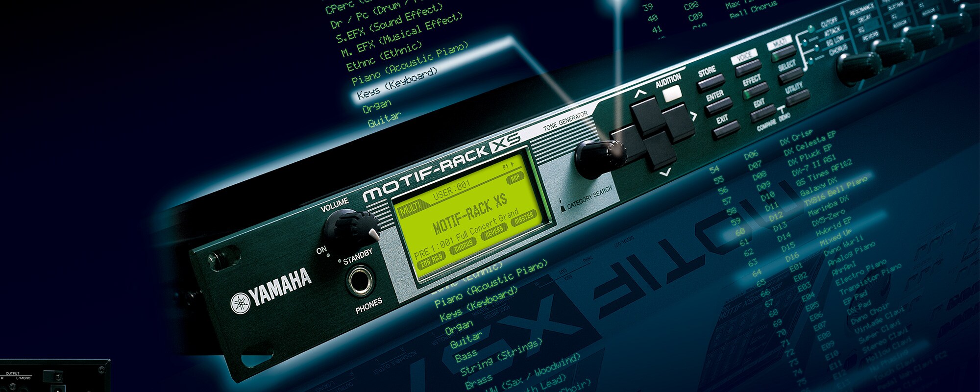 【レア】YAMAHA motif rack xs MOTIF-RACK XS - Descripción - Sintetizadores - Productos