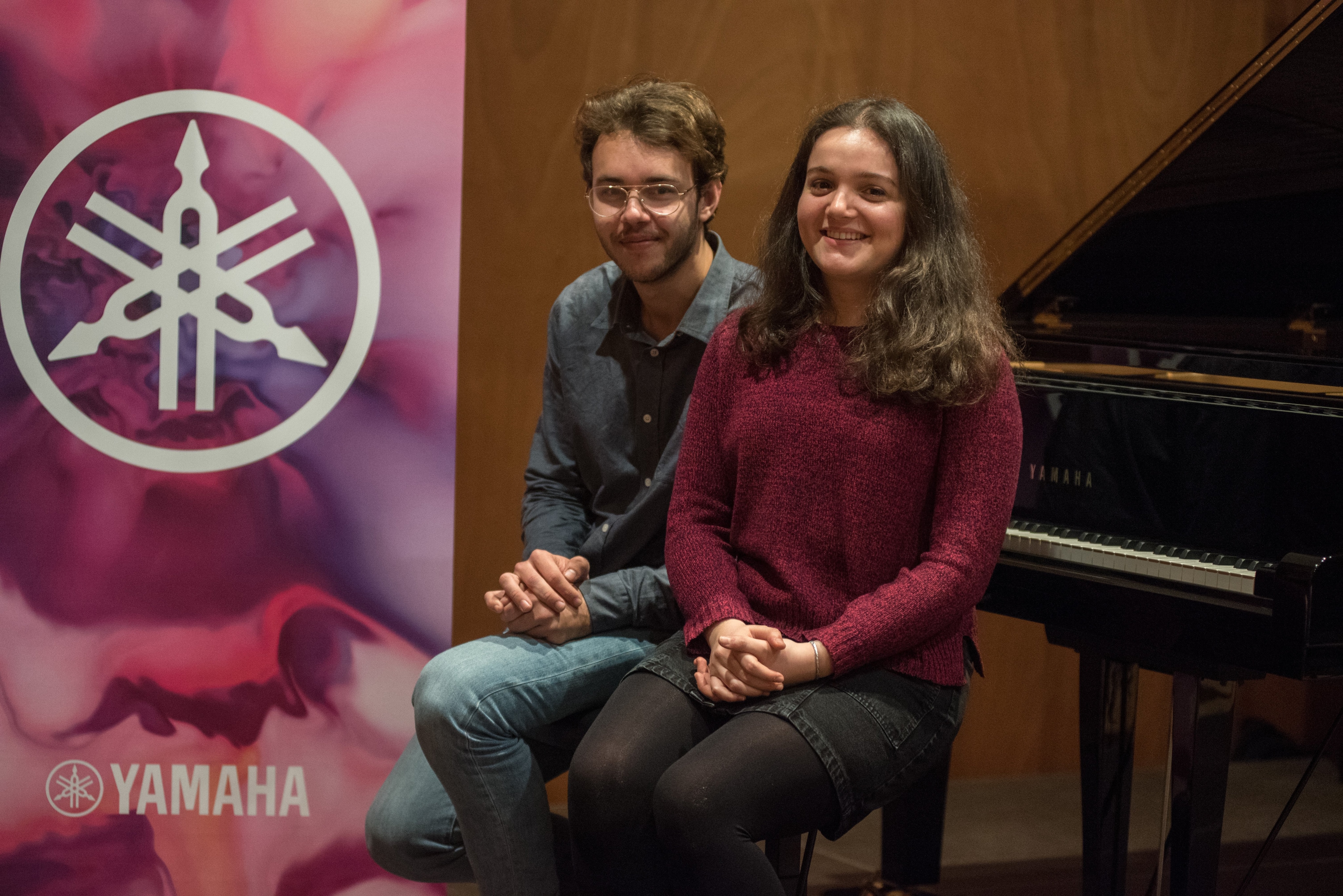 Filipp Moskalenko e Izem Gures ganadores de la beca de Piano YMFE 2019/20
