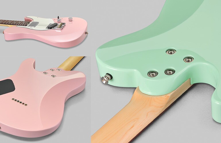 Forma del cuerpo de la Pacifica SC Standard Plus con contornos para mejorar la ergonomía al tocar