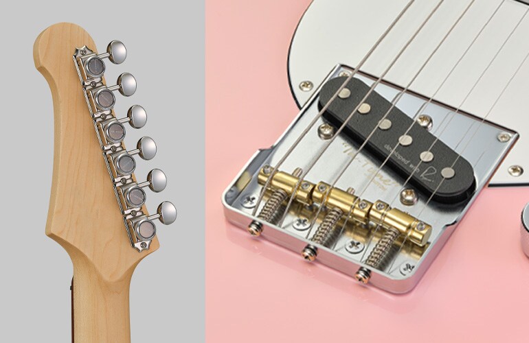 Fotografía en primer plano del hardware de la Pacifica SC Standard Plus