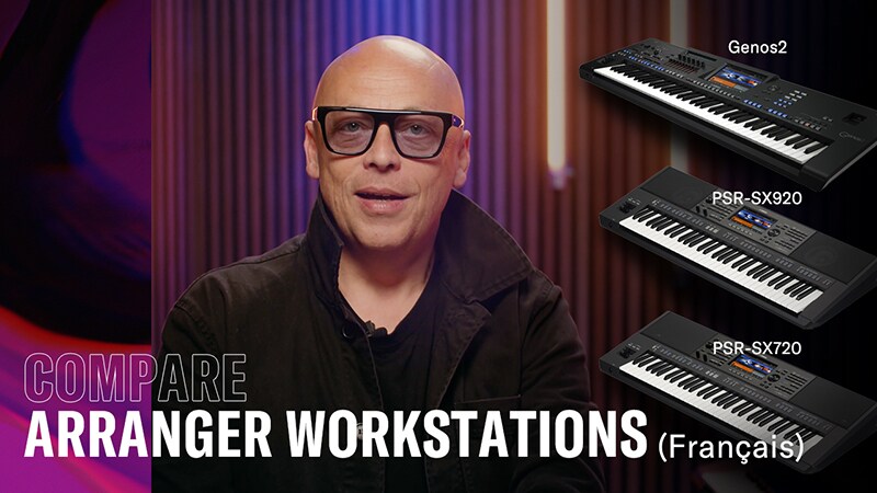 Comparar Arranger Workstations – Francés