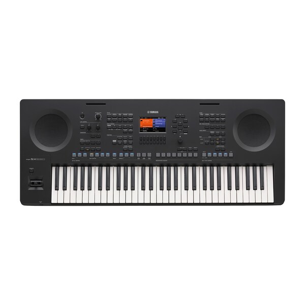 Vista superior del teclado Arranger Workstation Yamaha PSR-SX620