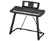 Yamaha Arranger Workstation PSR‑SX720+ colocado sobre el soporte para teclado Yamaha L‑7B