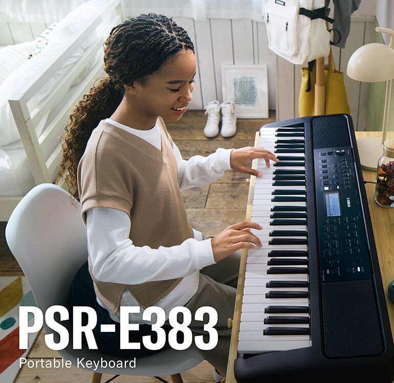PSR-E383 - Descripción - Teclados portátiles - Productos