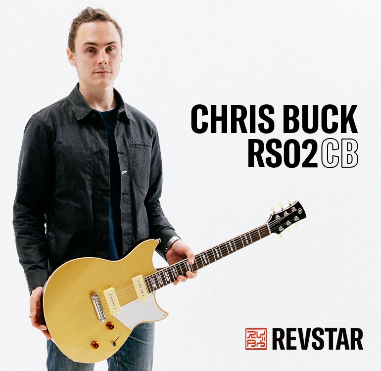 Chris Buck con su Signature Revstar RS02CB
