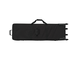 Rear side of MODX M soft case viewed from the side, showing material texture and structural details.