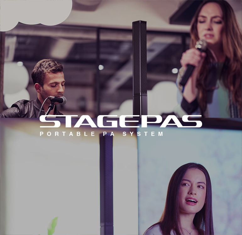 Banner of ALL THE WORLD'S YOUR STAGE—STAGEPAS 20 Years