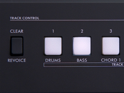 Imagen destacada de la función Track Control del PSR-E583