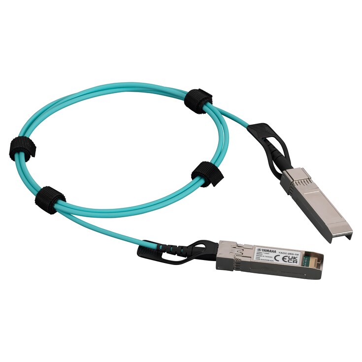 Cable óptico activo YAOC-25G-1M de Yamaha
