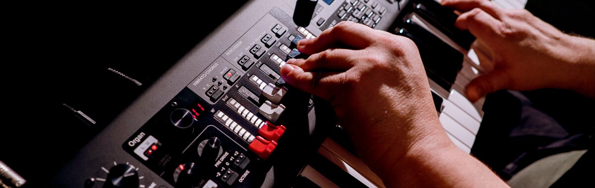 [Image] Yamaha organ operation image