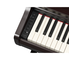 YDP-166_Palisandro oscuro_teclado_izquierda