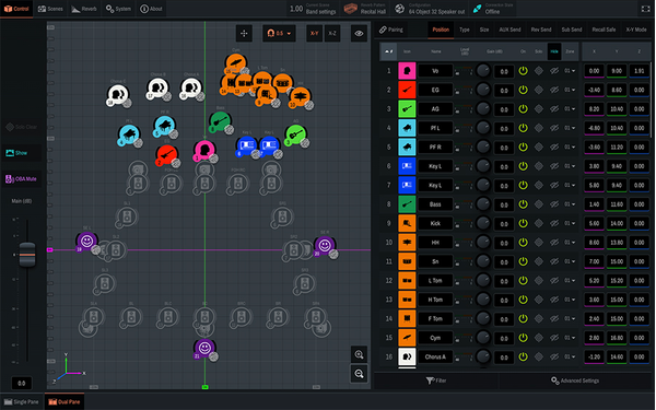 Yamaha Sound xR Image: Object-based Rendering