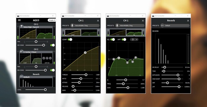 AG Controller modo Detalle