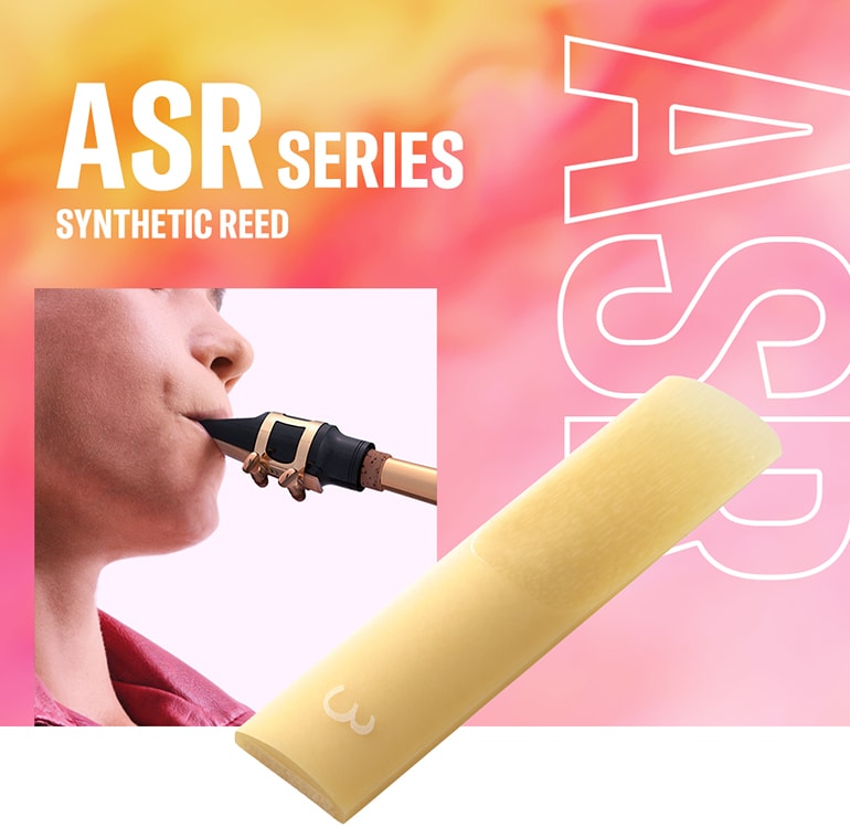 Cañas sintéticas de la serie ASR para saxofón alto