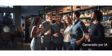 GENERADO POR IA - Scene image of Bars