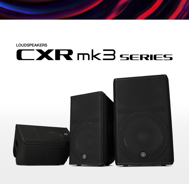 Altavoces de la serie CXR mk3 de Yamaha