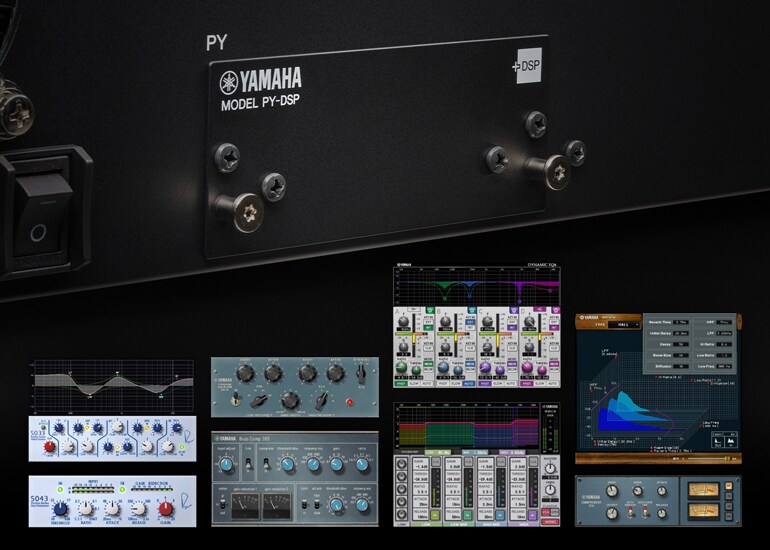 Tarjeta PY-DSP para añadir recursos de procesamiento de plug-ins
