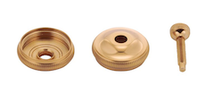 Piezas de bronce fosforoso (tapas inferiores/tapón de la tercera corredera)