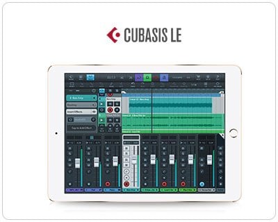 Secuenciador multitouch Cubasis LE para iPad