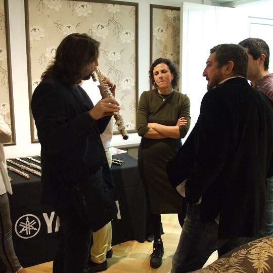 Juan Parilla, María José Ortuño, Pepe Sotorres y Juan Val