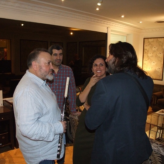 Juan Jesús Silguero, Juan Val, María José Ortuño y Juan Parrilla
