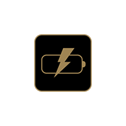 Icono de batería recargable