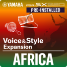 Africa (Paquete de expansión preinstalado: Datos compatibles con Yamaha Expansion Manager)