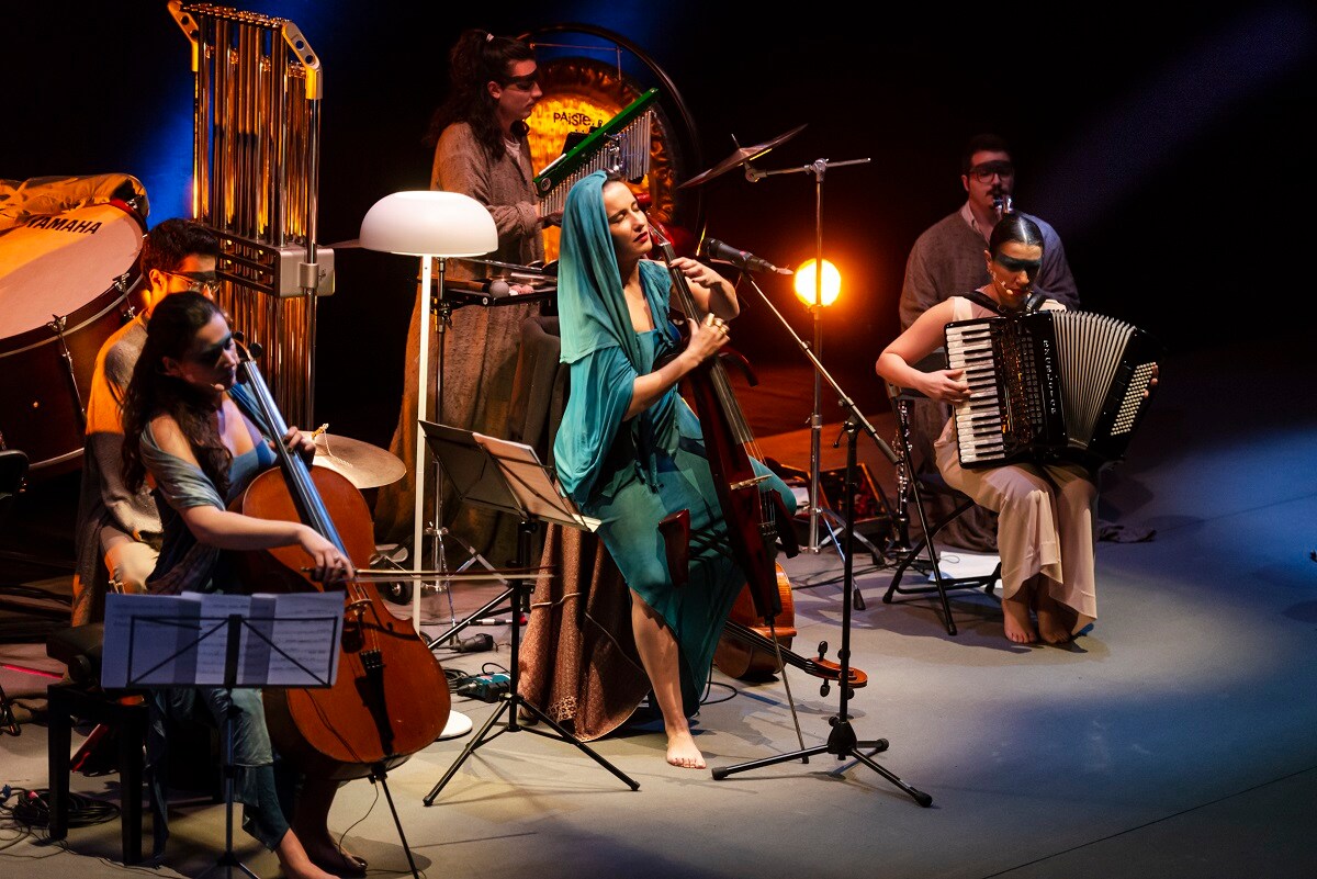 Elektra en el Palau de les Arts Berklee Valencia con Nesrine Belmokh artista Yamaha como invitada.