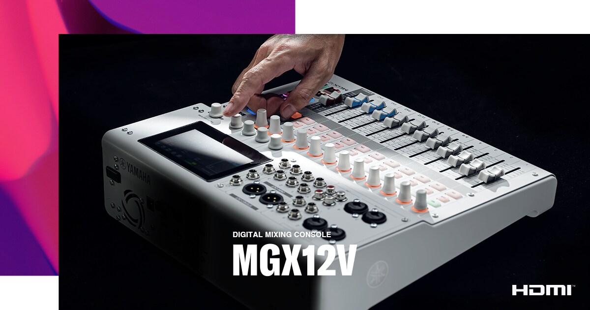 MGX12V - Descripción - Serie MGX - Mesas de Mezcla - Productos