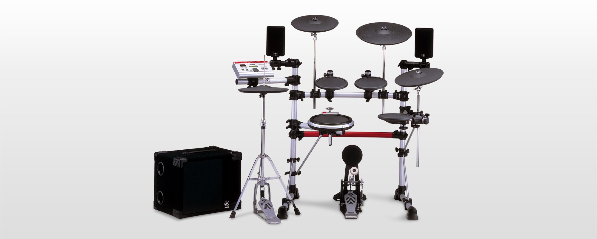 [動作良好] YAMAHA ドラムモニタースピーカー MS50DR Yamaha電子ドラムDTX Plorer +サブウーファーMS50DR YAMAHA MS45DR