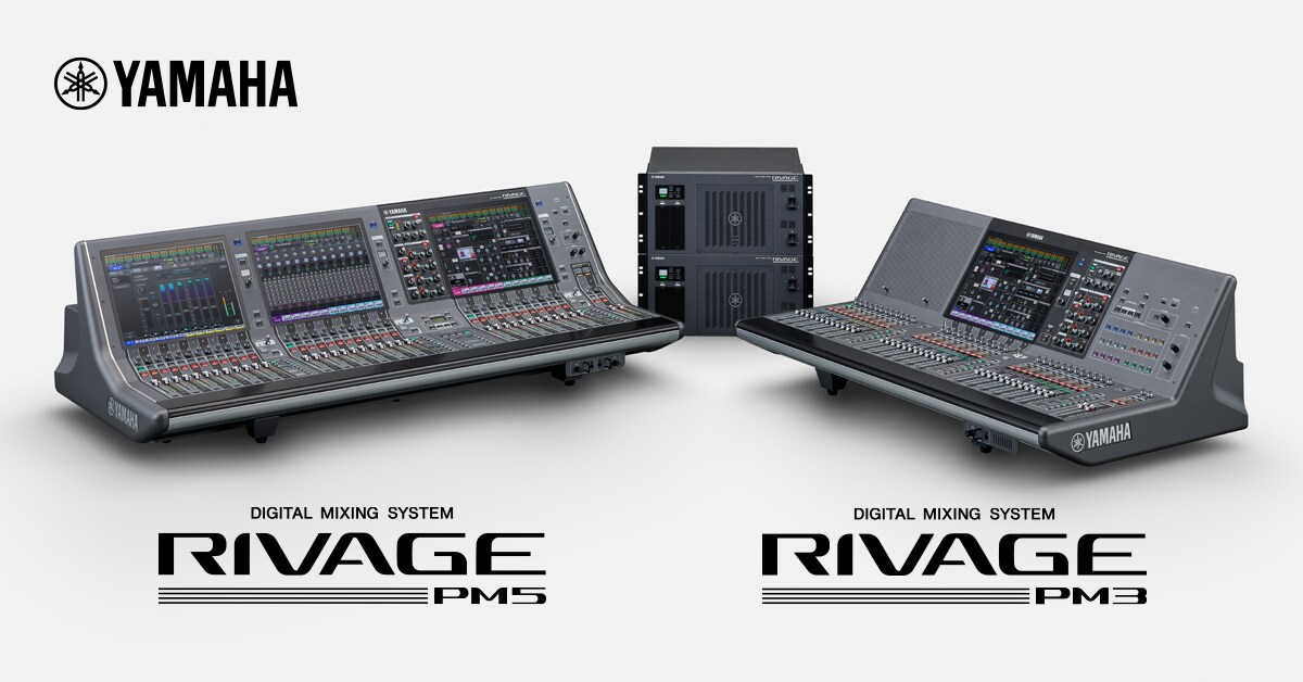 La serie PM de RIVAGE evoluciona de nuevo Superficies de control CSR5